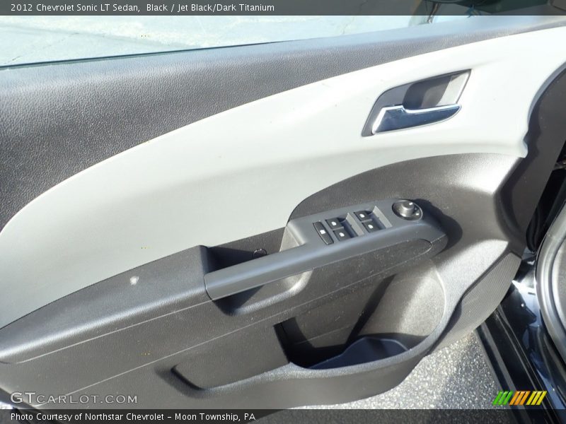 Black / Jet Black/Dark Titanium 2012 Chevrolet Sonic LT Sedan