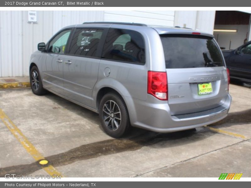 Billet Metallic / Black 2017 Dodge Grand Caravan GT