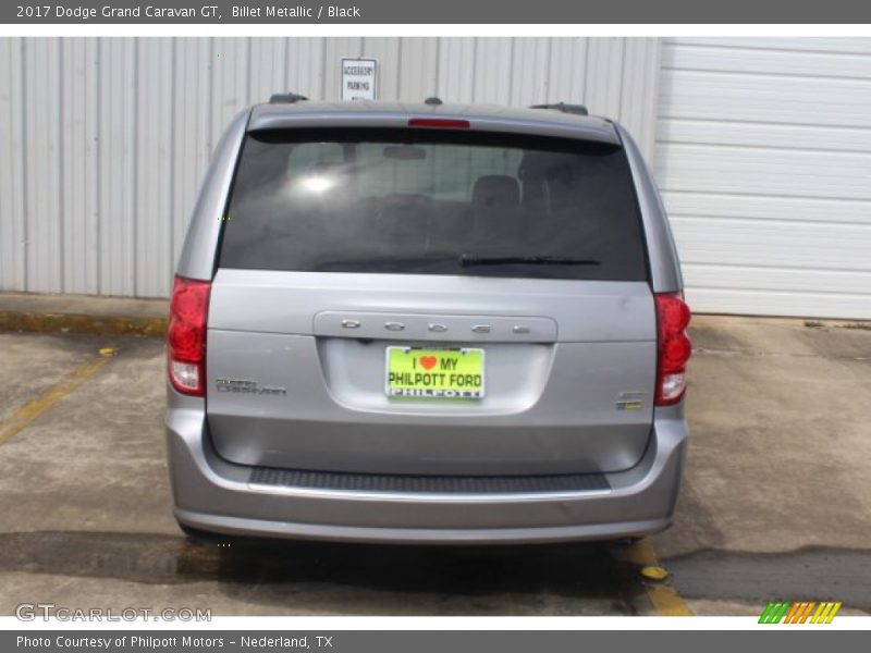 Billet Metallic / Black 2017 Dodge Grand Caravan GT