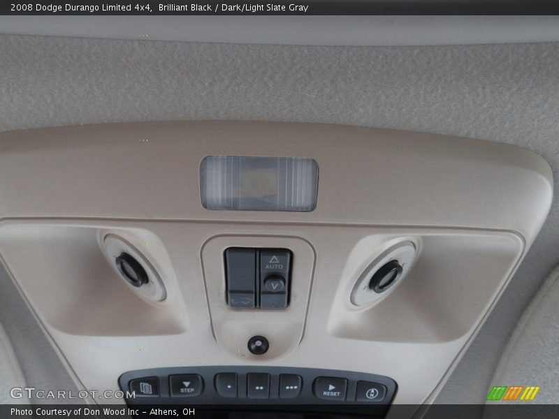Brilliant Black / Dark/Light Slate Gray 2008 Dodge Durango Limited 4x4