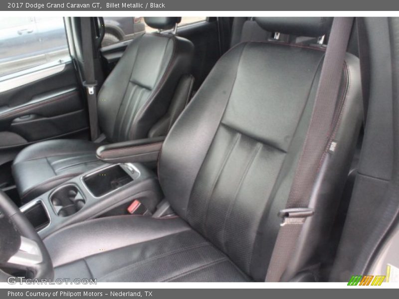 Billet Metallic / Black 2017 Dodge Grand Caravan GT