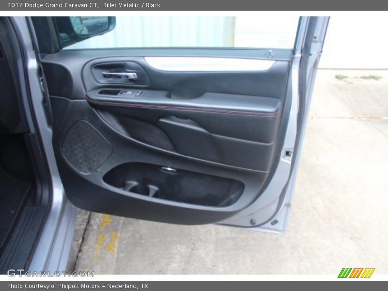 Billet Metallic / Black 2017 Dodge Grand Caravan GT