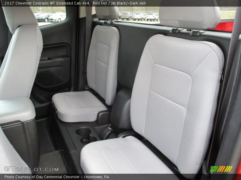 Red Hot / Jet Black/­Dark Ash 2017 Chevrolet Colorado WT Extended Cab 4x4