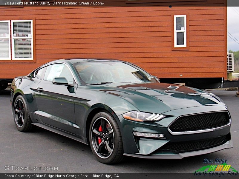 Dark Highland Green / Ebony 2019 Ford Mustang Bullitt