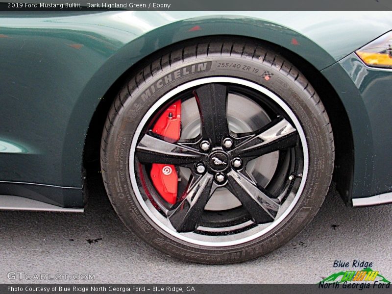 Dark Highland Green / Ebony 2019 Ford Mustang Bullitt