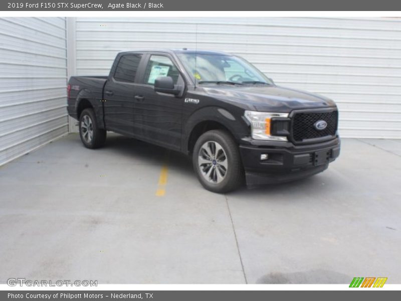 Agate Black / Black 2019 Ford F150 STX SuperCrew
