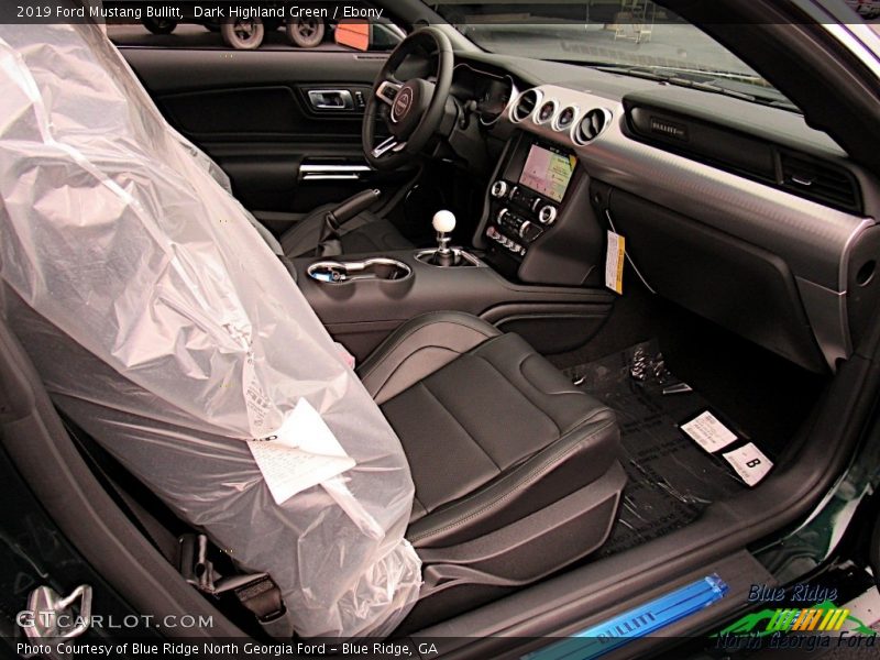 Dark Highland Green / Ebony 2019 Ford Mustang Bullitt
