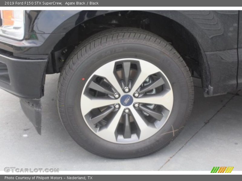 Agate Black / Black 2019 Ford F150 STX SuperCrew