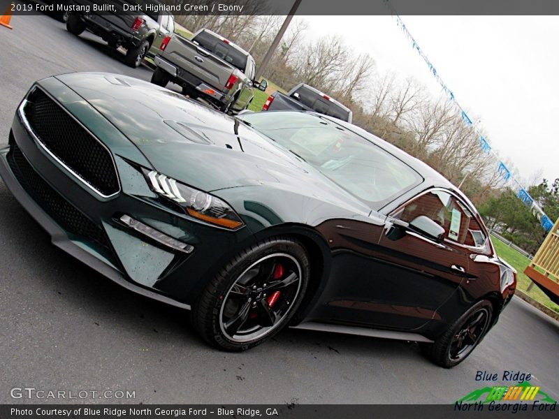 Dark Highland Green / Ebony 2019 Ford Mustang Bullitt
