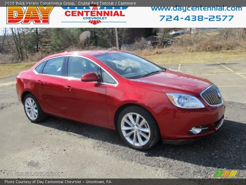 Crystal Red Tintcoat / Cashmere 2016 Buick Verano Convenience Group