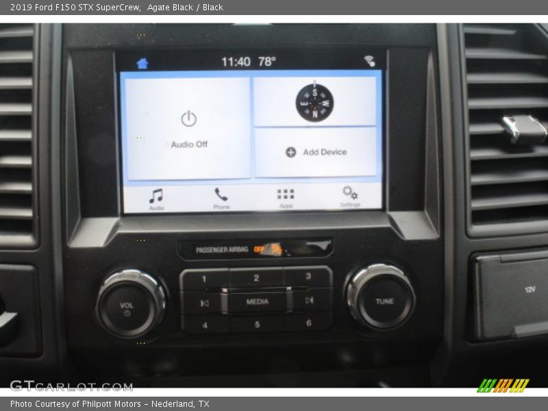 Agate Black / Black 2019 Ford F150 STX SuperCrew