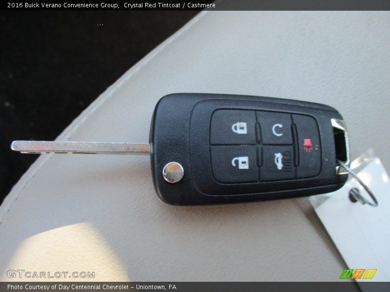Crystal Red Tintcoat / Cashmere 2016 Buick Verano Convenience Group