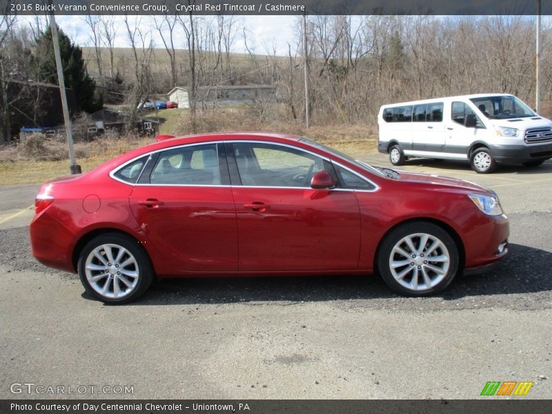 Crystal Red Tintcoat / Cashmere 2016 Buick Verano Convenience Group