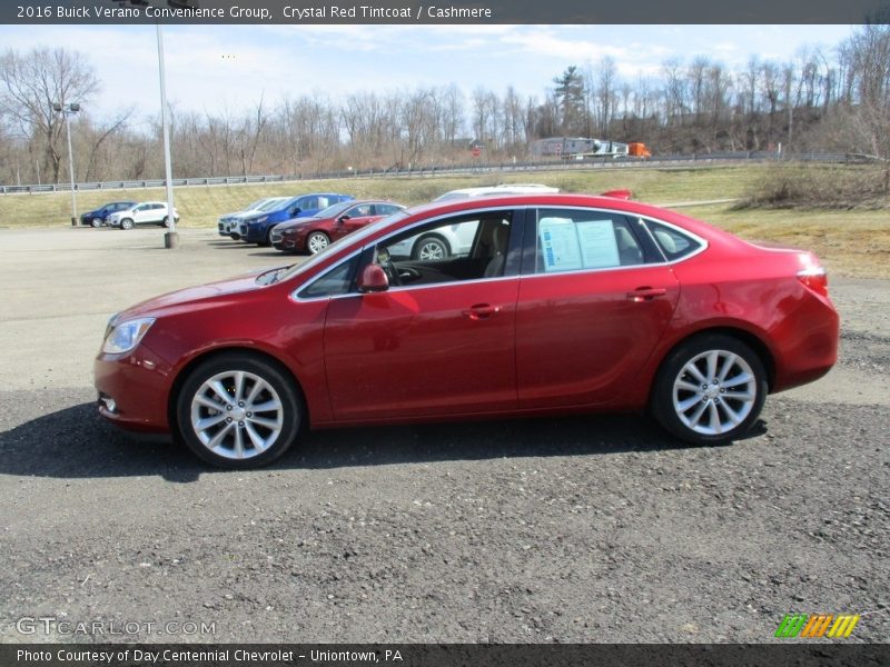 Crystal Red Tintcoat / Cashmere 2016 Buick Verano Convenience Group