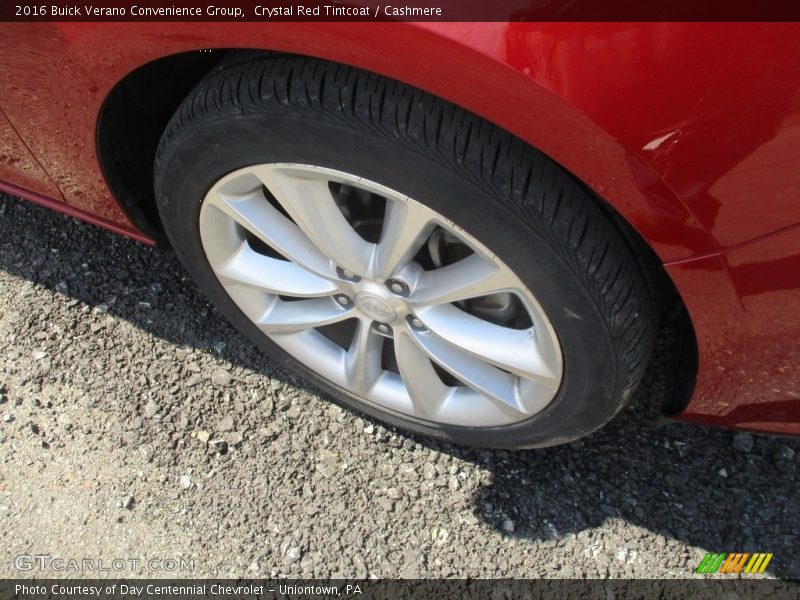 Crystal Red Tintcoat / Cashmere 2016 Buick Verano Convenience Group