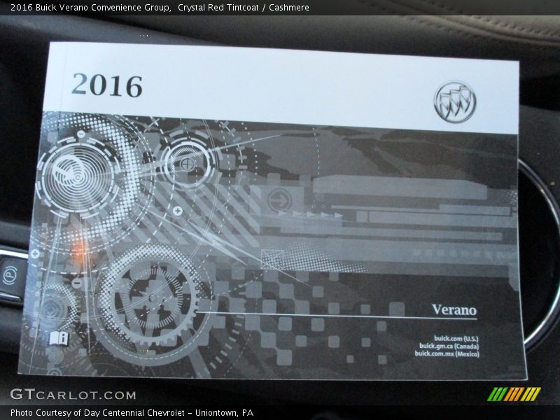 Crystal Red Tintcoat / Cashmere 2016 Buick Verano Convenience Group