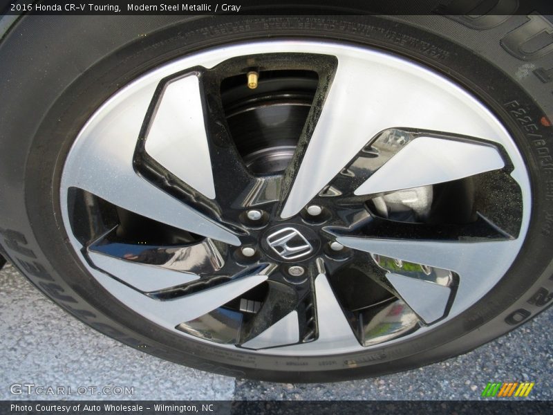 Modern Steel Metallic / Gray 2016 Honda CR-V Touring