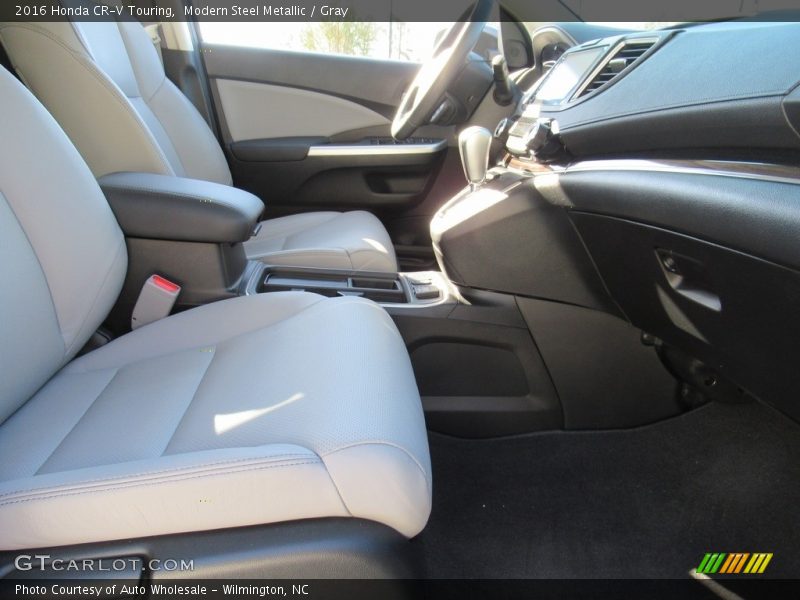 Modern Steel Metallic / Gray 2016 Honda CR-V Touring