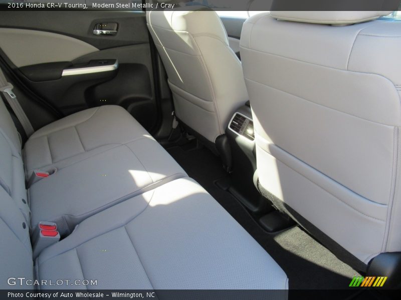 Modern Steel Metallic / Gray 2016 Honda CR-V Touring