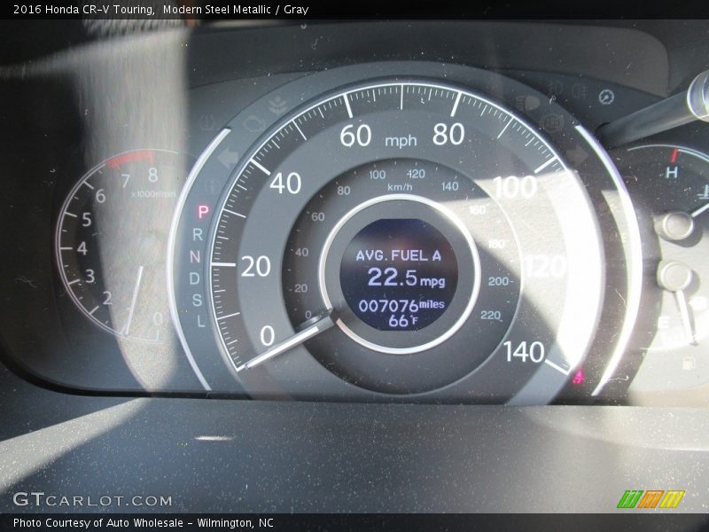 Modern Steel Metallic / Gray 2016 Honda CR-V Touring
