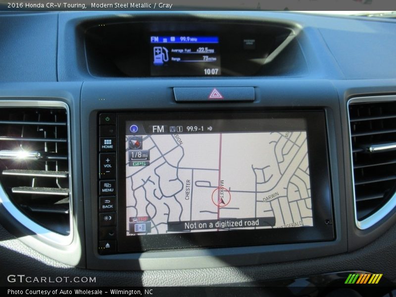 Modern Steel Metallic / Gray 2016 Honda CR-V Touring