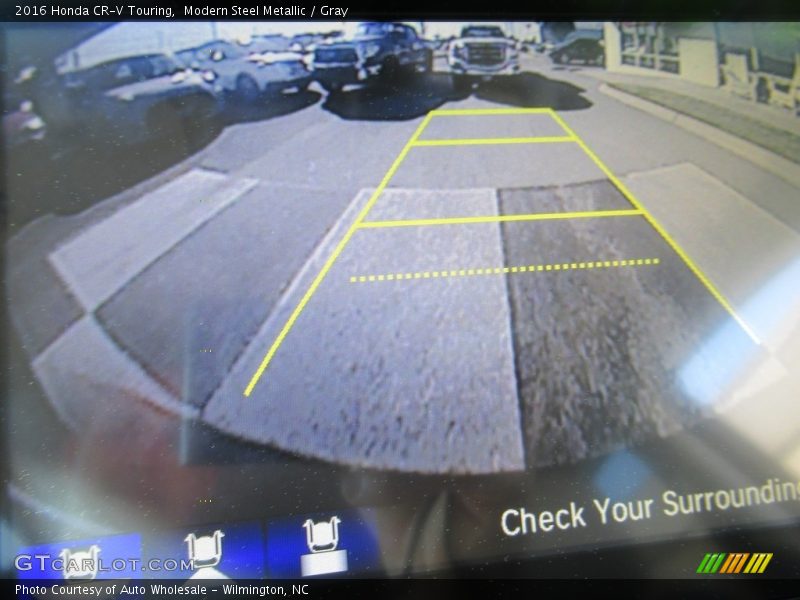 Modern Steel Metallic / Gray 2016 Honda CR-V Touring