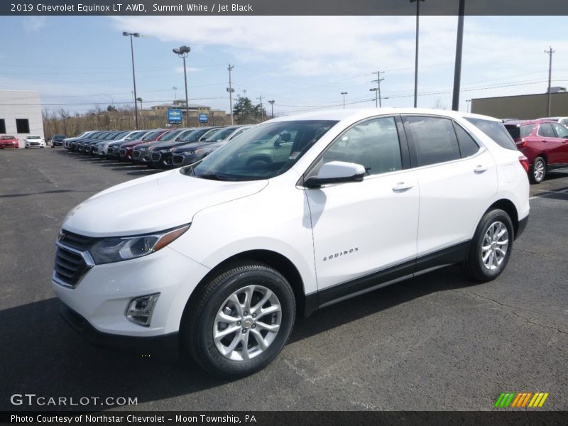 Summit White / Jet Black 2019 Chevrolet Equinox LT AWD