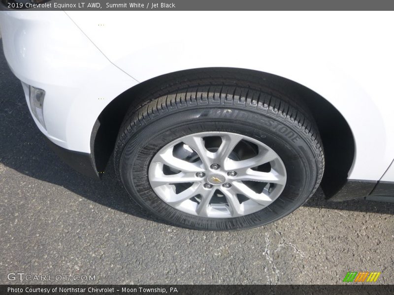 Summit White / Jet Black 2019 Chevrolet Equinox LT AWD