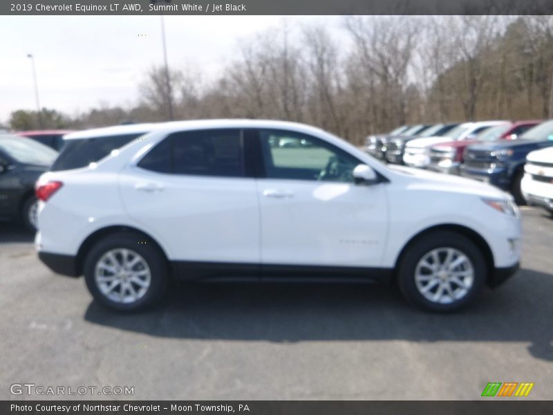 Summit White / Jet Black 2019 Chevrolet Equinox LT AWD