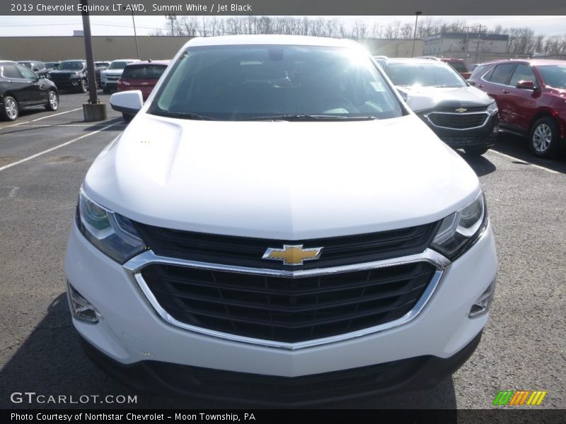 Summit White / Jet Black 2019 Chevrolet Equinox LT AWD