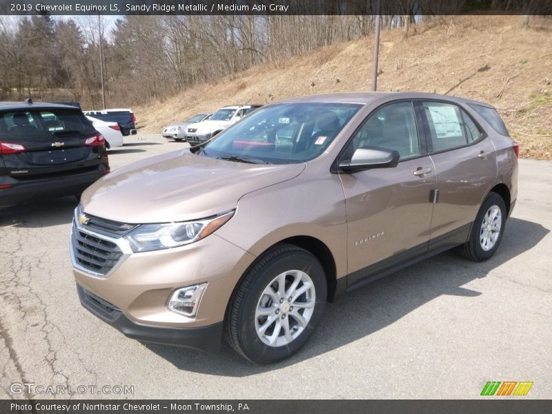 Sandy Ridge Metallic / Medium Ash Gray 2019 Chevrolet Equinox LS