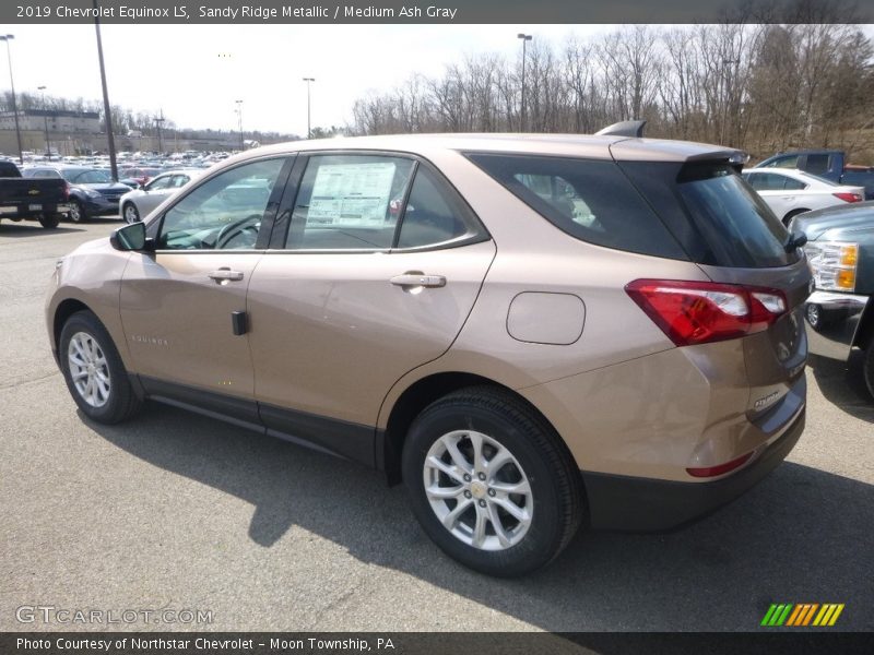 Sandy Ridge Metallic / Medium Ash Gray 2019 Chevrolet Equinox LS