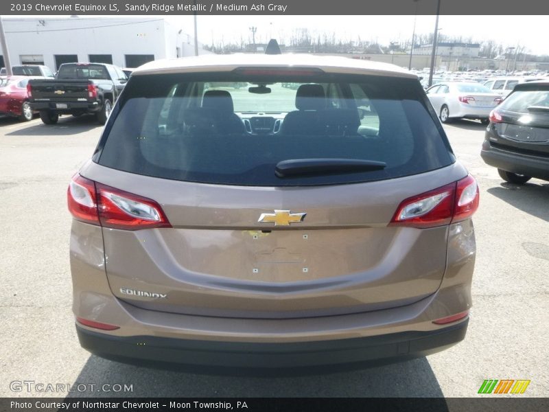 Sandy Ridge Metallic / Medium Ash Gray 2019 Chevrolet Equinox LS
