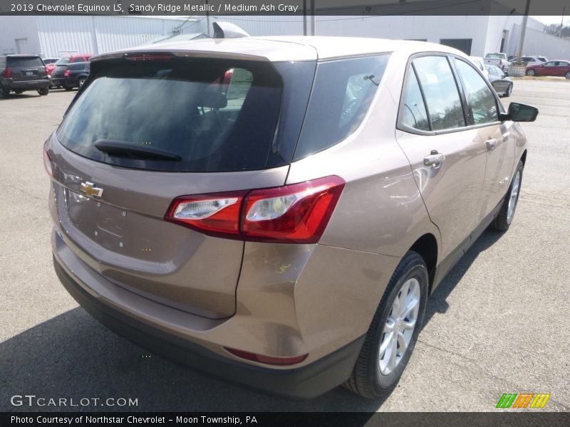 Sandy Ridge Metallic / Medium Ash Gray 2019 Chevrolet Equinox LS