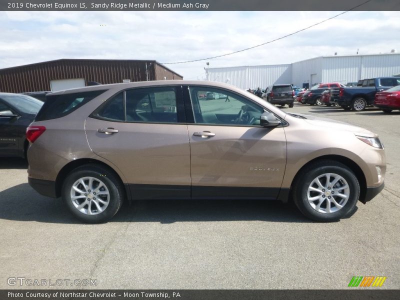 Sandy Ridge Metallic / Medium Ash Gray 2019 Chevrolet Equinox LS