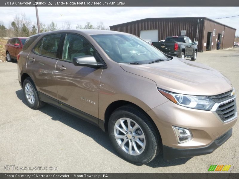Sandy Ridge Metallic / Medium Ash Gray 2019 Chevrolet Equinox LS