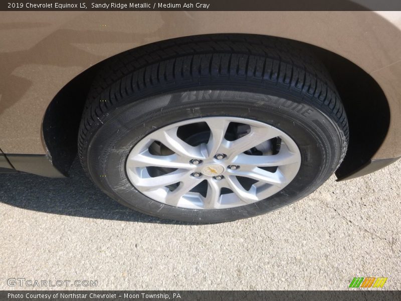 Sandy Ridge Metallic / Medium Ash Gray 2019 Chevrolet Equinox LS