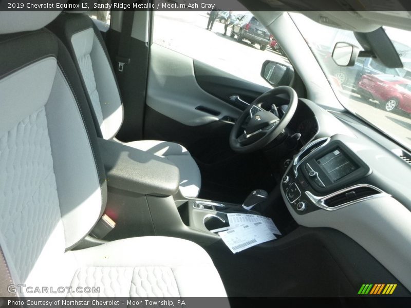 Sandy Ridge Metallic / Medium Ash Gray 2019 Chevrolet Equinox LS