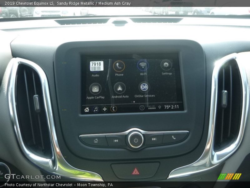 Sandy Ridge Metallic / Medium Ash Gray 2019 Chevrolet Equinox LS