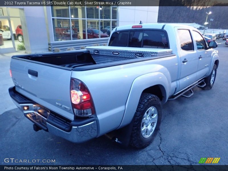 Silver Streak Mica / Graphite 2012 Toyota Tacoma V6 SR5 Double Cab 4x4