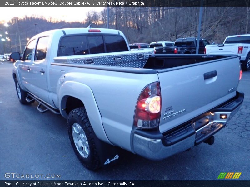 Silver Streak Mica / Graphite 2012 Toyota Tacoma V6 SR5 Double Cab 4x4