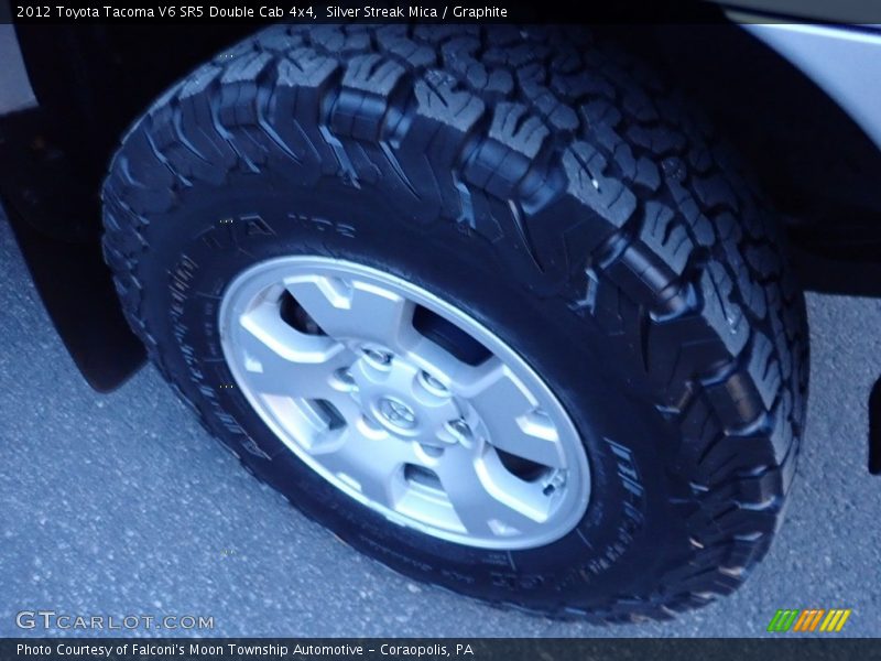Silver Streak Mica / Graphite 2012 Toyota Tacoma V6 SR5 Double Cab 4x4