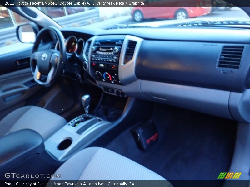 Silver Streak Mica / Graphite 2012 Toyota Tacoma V6 SR5 Double Cab 4x4