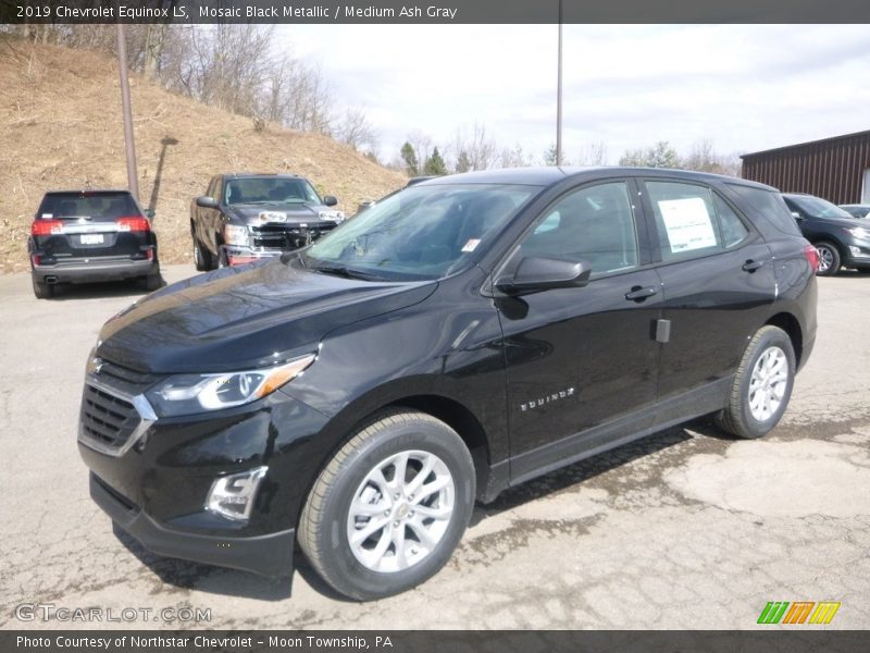 Mosaic Black Metallic / Medium Ash Gray 2019 Chevrolet Equinox LS