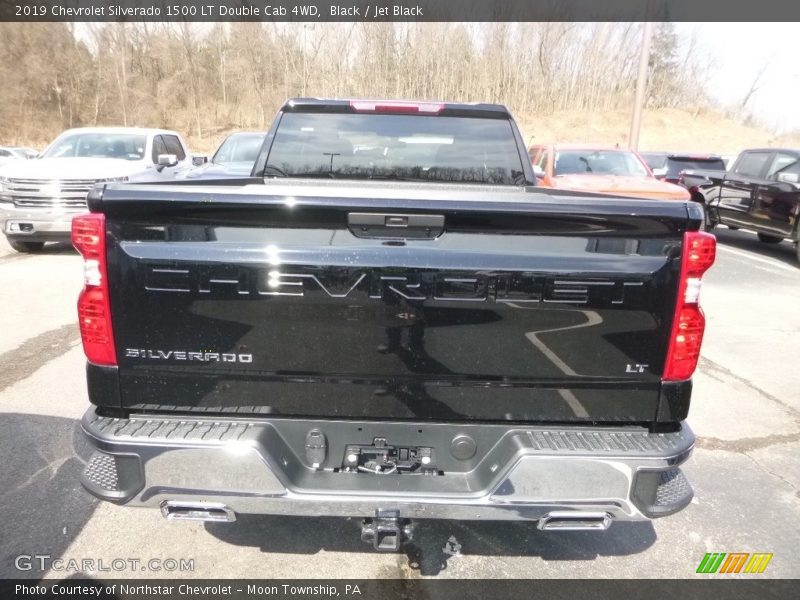 Black / Jet Black 2019 Chevrolet Silverado 1500 LT Double Cab 4WD