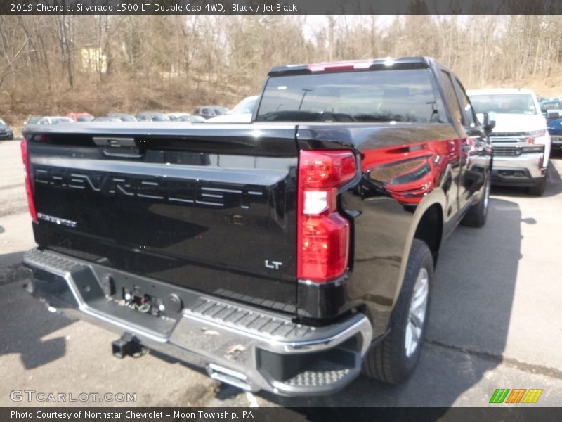 Black / Jet Black 2019 Chevrolet Silverado 1500 LT Double Cab 4WD