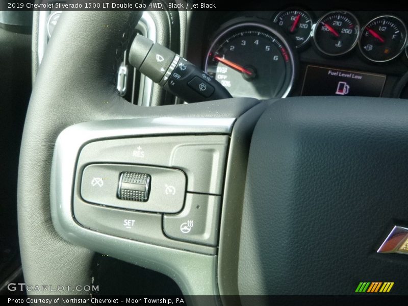 Black / Jet Black 2019 Chevrolet Silverado 1500 LT Double Cab 4WD