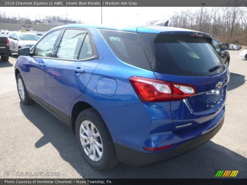 Kinetic Blue Metallic / Medium Ash Gray 2019 Chevrolet Equinox LS AWD