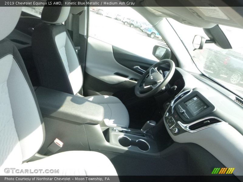 Kinetic Blue Metallic / Medium Ash Gray 2019 Chevrolet Equinox LS AWD
