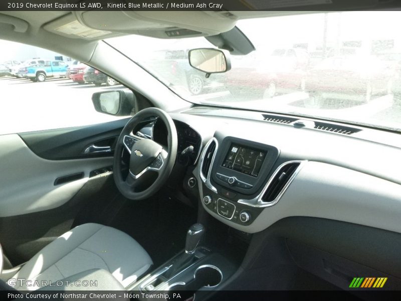 Kinetic Blue Metallic / Medium Ash Gray 2019 Chevrolet Equinox LS AWD